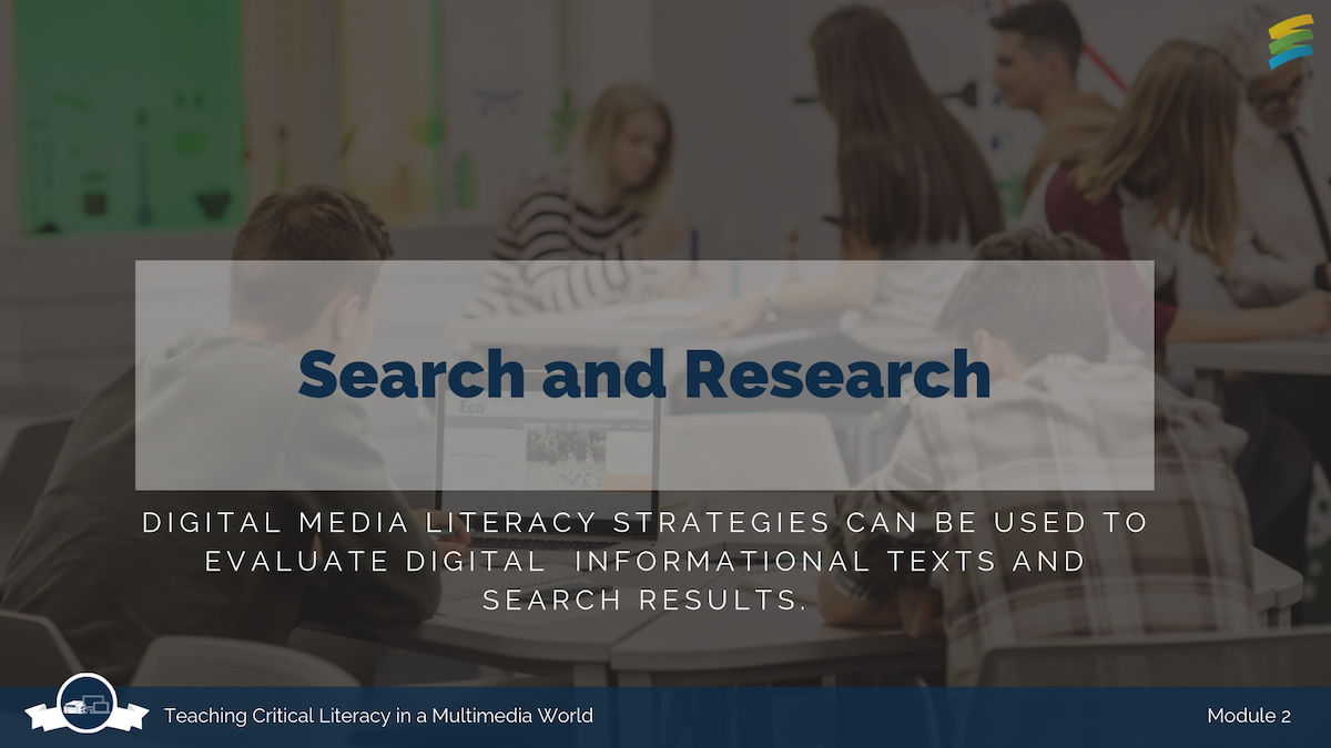 Module 2: Search and Research