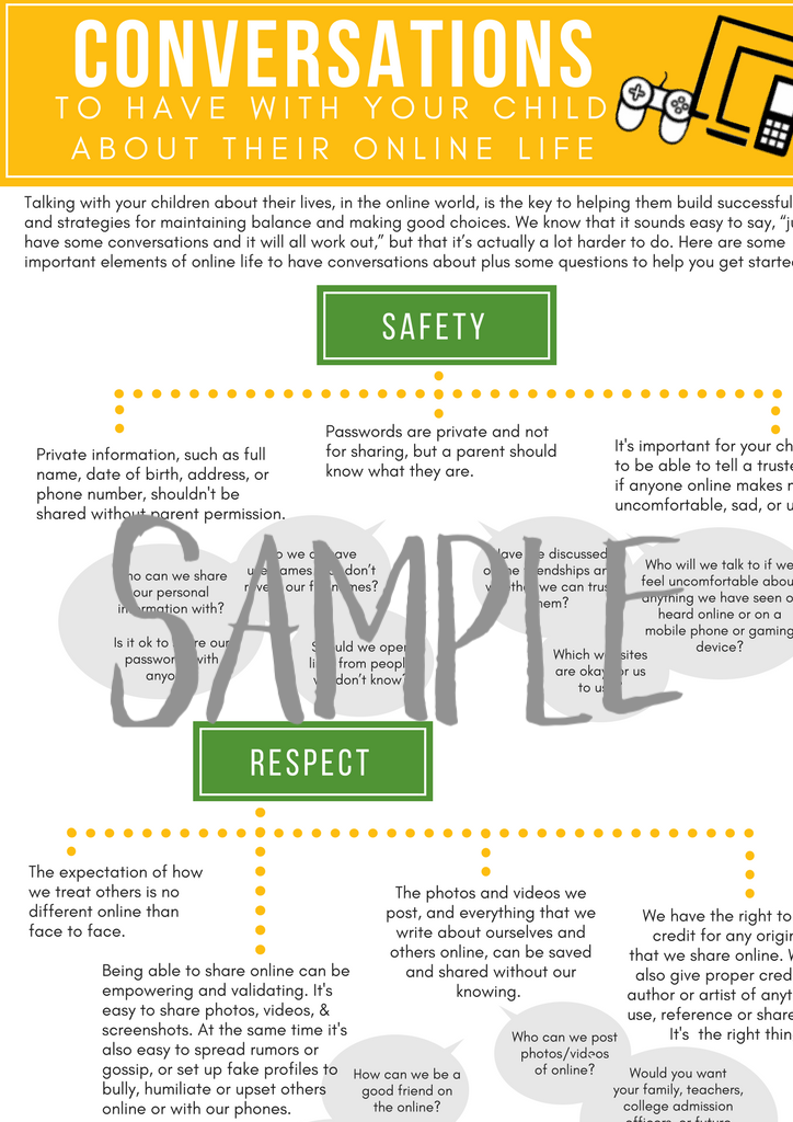 Conversation starters for Parents