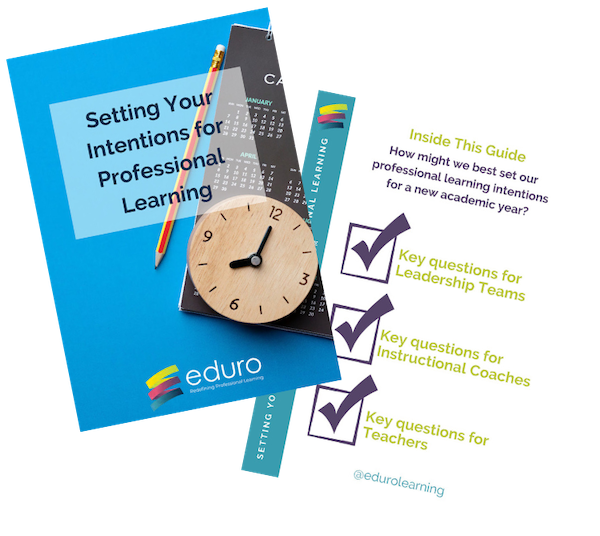 Digital Download Setting Your Intentions for Professional Learning